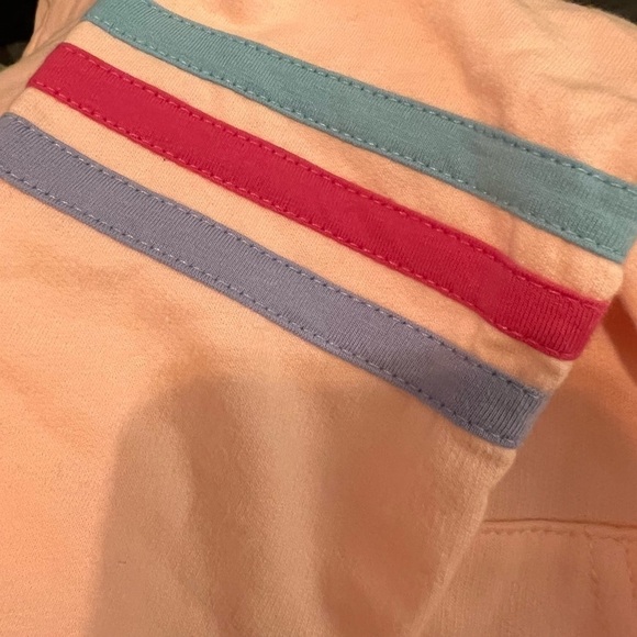 GIRL'S Ideology Rose Shadow (Pink) Rainbow Stripe Hoodie Sweatshirt Size 6-NWT - Picture 5 of 5